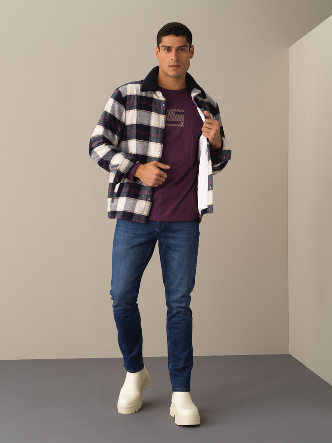 High Neck Regular Fit Wool Sweater - Xint