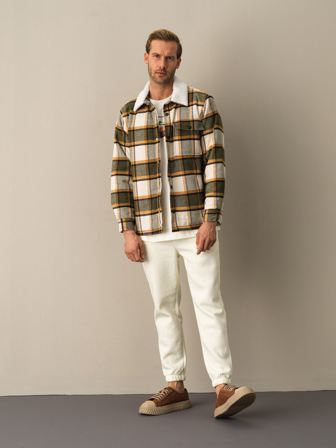 High Neck Regular Fit Wool Sweater - Xint