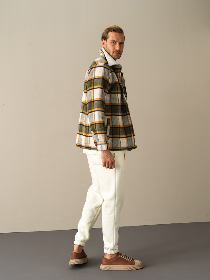 High Neck Regular Fit Wool Sweater - Xint