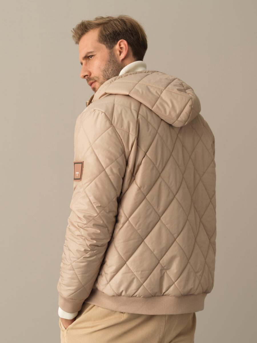 Reversible Regular Fit Quilted Jacket - 5