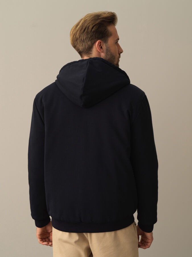 Reversible Regular Fit Quilted Jacket - 6