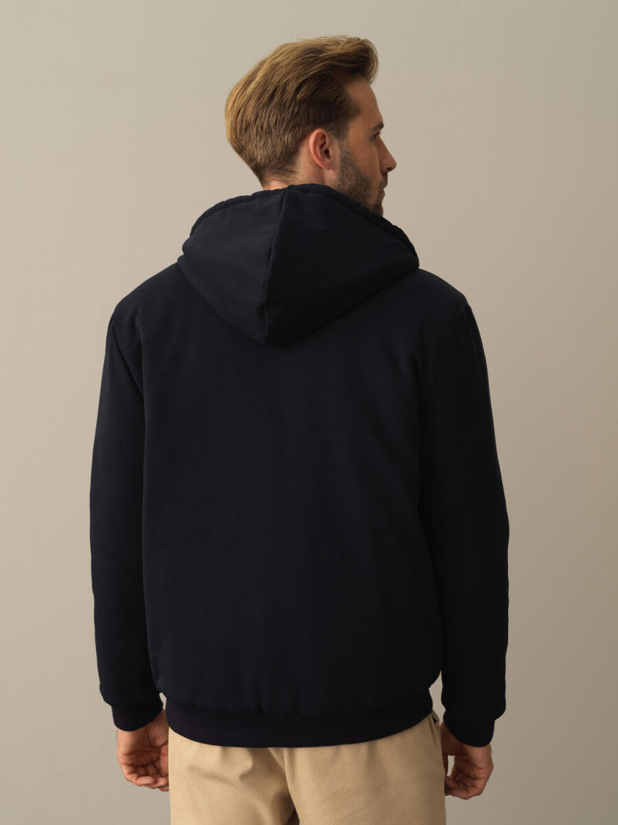 Reversible Regular Fit Quilted Jacket - 6