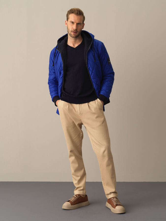 Reversible Regular Fit Quilted Jacket - 2