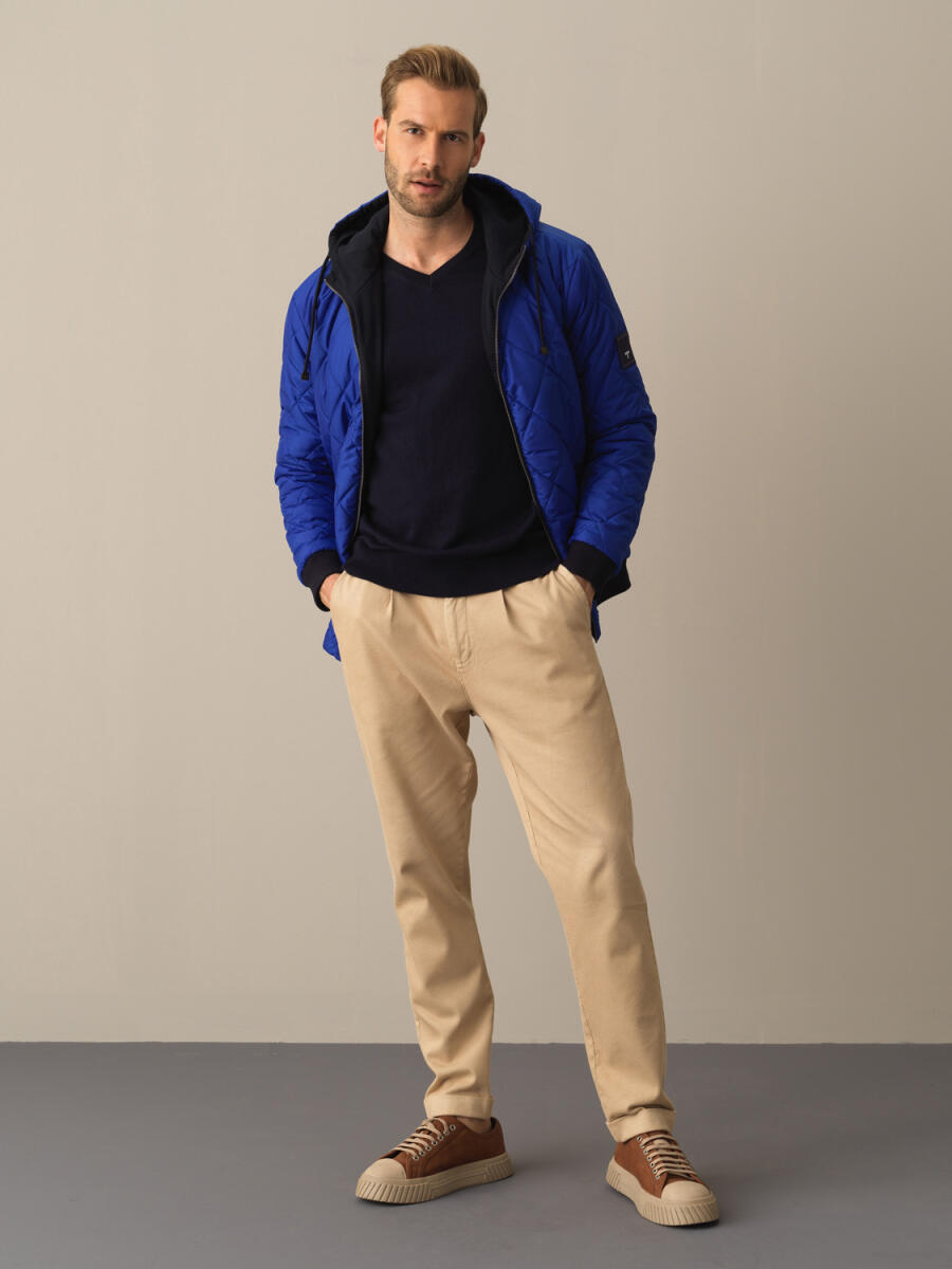 Reversible Regular Fit Quilted Jacket - 2