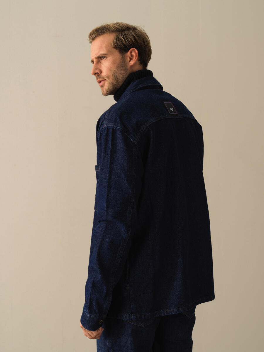 100% Cotton Regular Fit Knit Jacket - 4