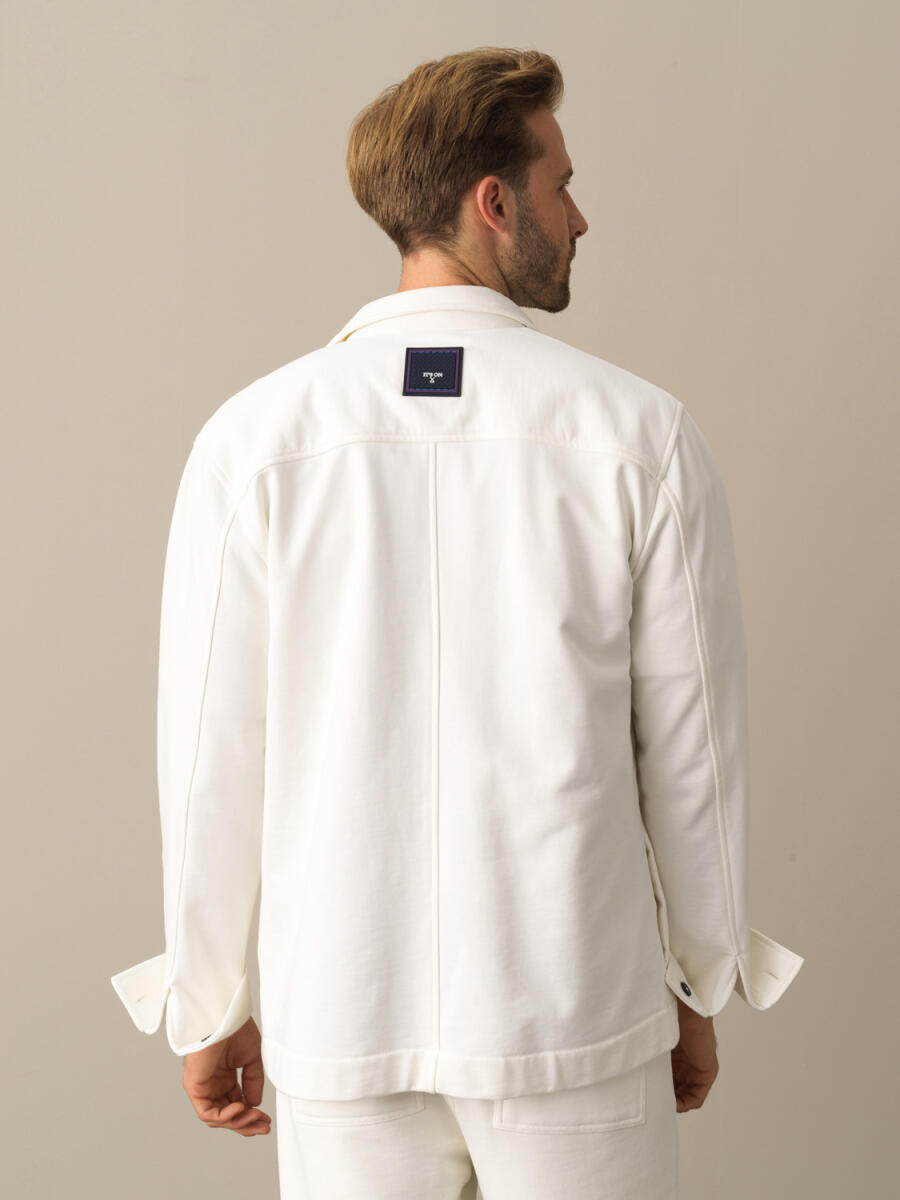 100% Cotton Regular Fit Shirt Jacket - 3