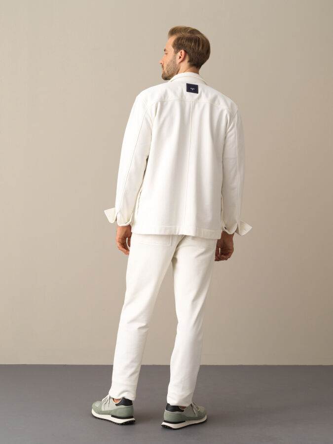 100% Cotton Regular Fit Shirt Jacket - Xint