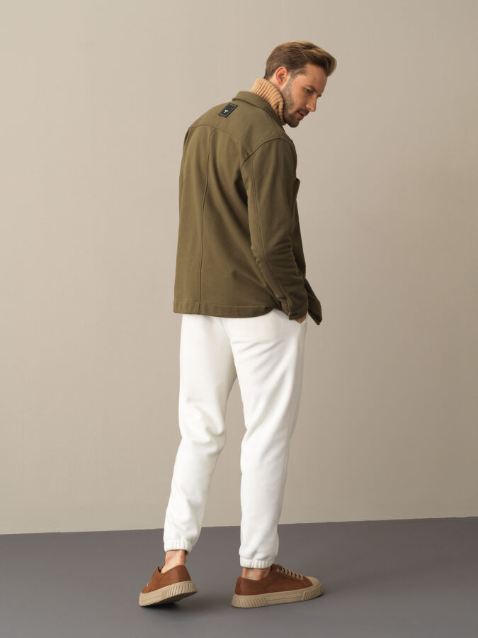 100% Cotton Regular Fit Shirt Jacket - Xint