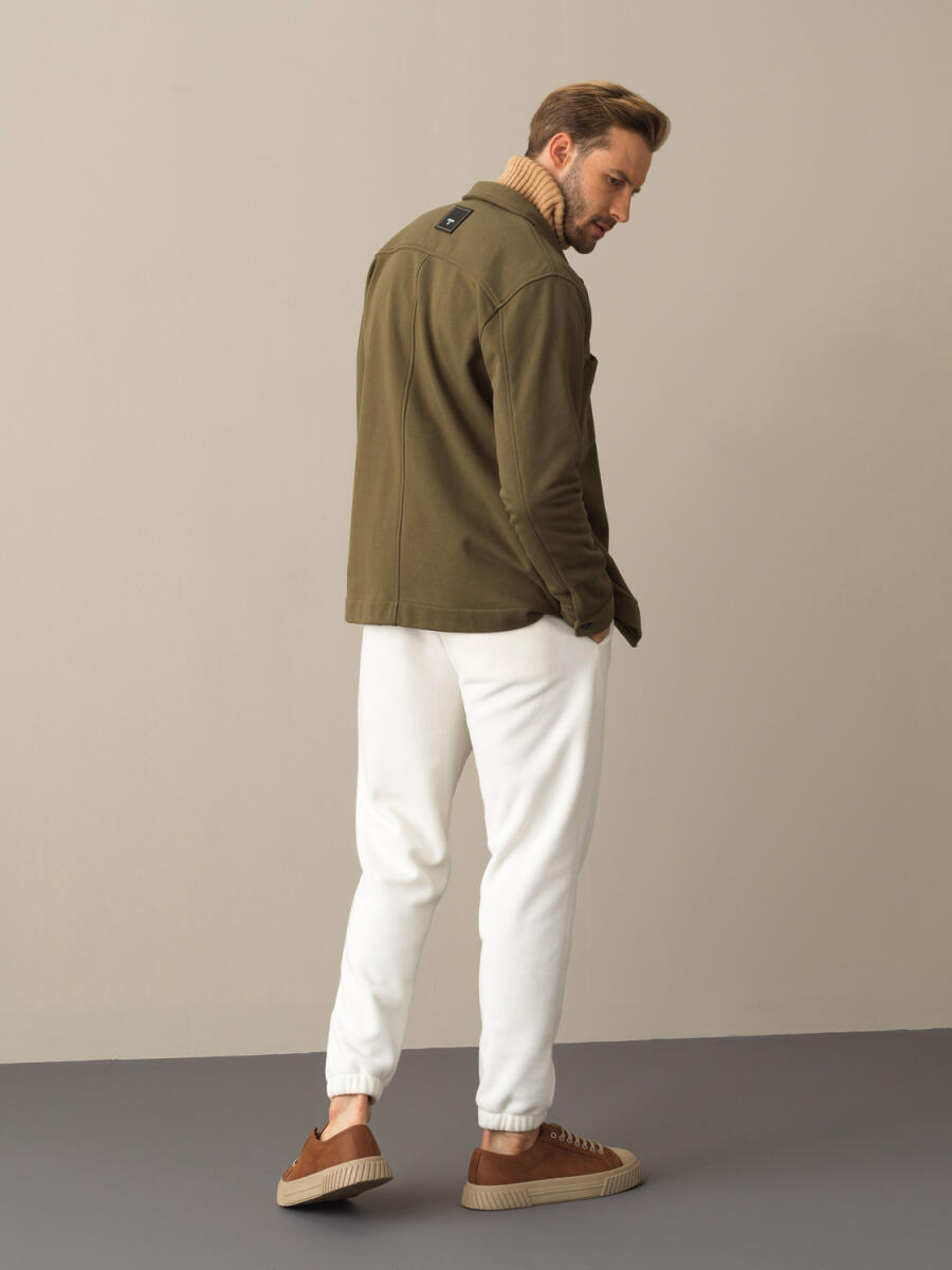 100% Cotton Regular Fit Shirt Jacket - 5