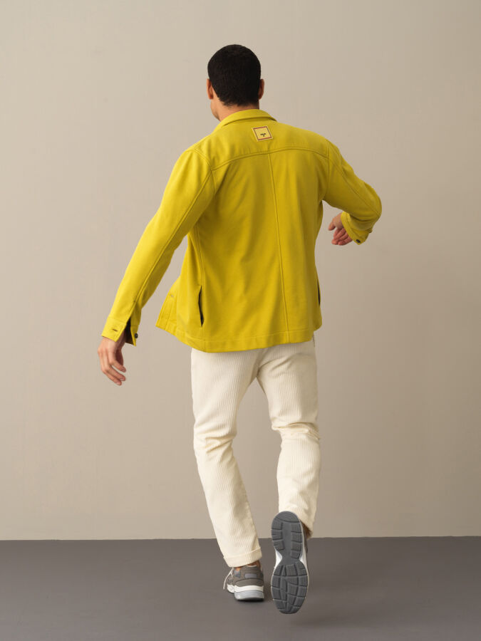 100% Cotton Regular Fit Shirt Jacket - Xint