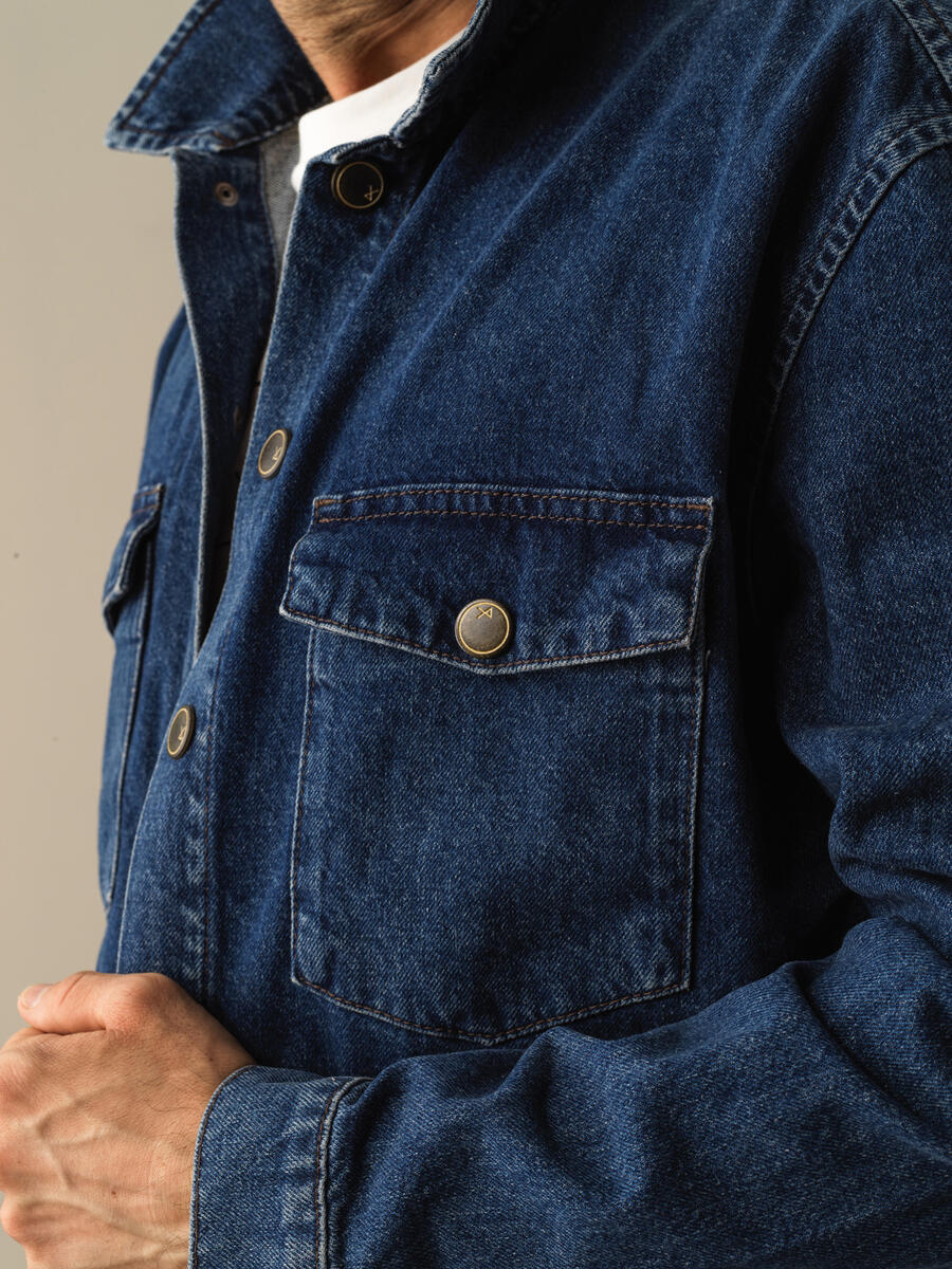 100% Cotton Regular Fit Shoulder-Padded Vest - 4