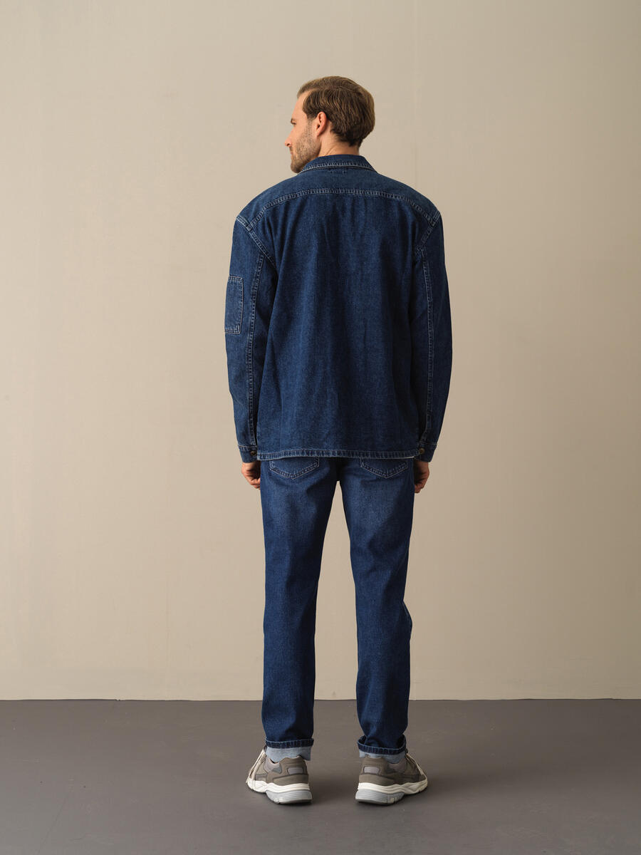 100% Cotton Regular Fit Shoulder-Padded Vest - 6