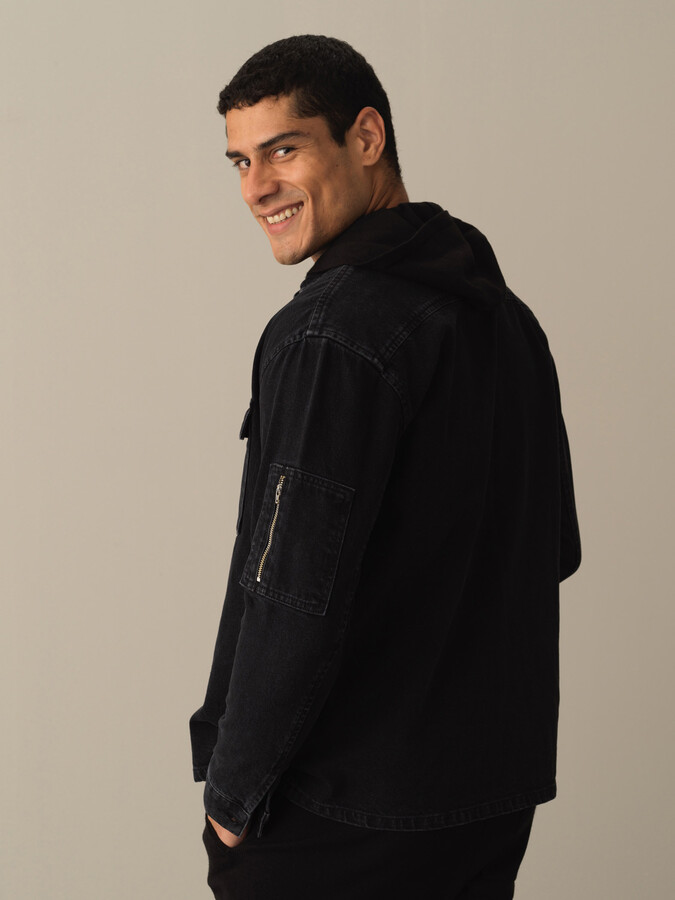 100% Cotton Regular Fit Shoulder-Padded Vest - Xint