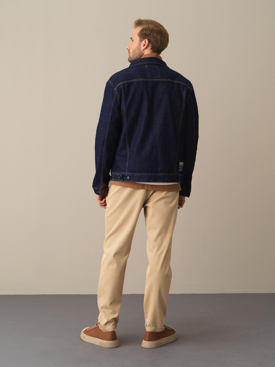 100% Cotton Regular Fit Wool Vest - 6