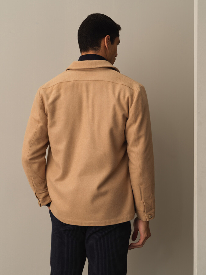 Buttoned Regular Fit Pocket Jacket - Xint