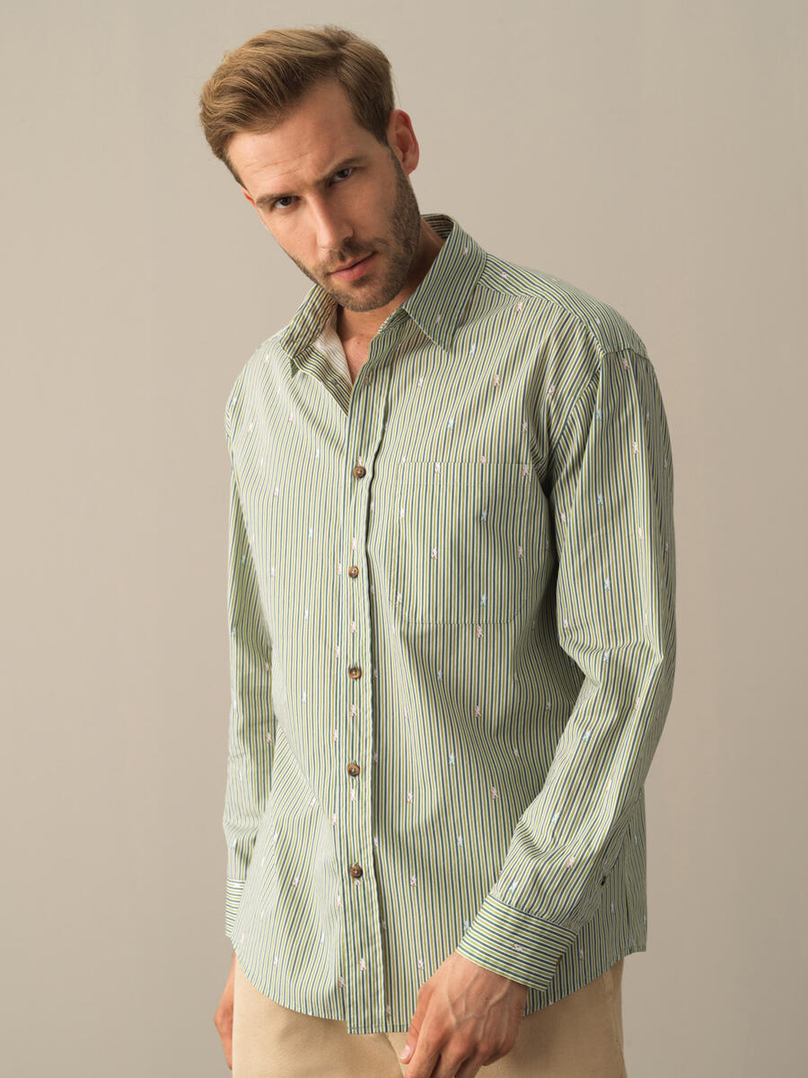 High Neck Regular Fit Velvet Jacket