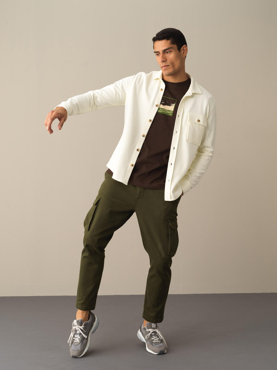 High Waist Regular Fit Denim Shorts - 2