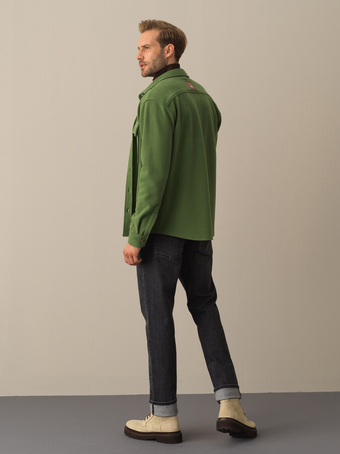 High Waist Regular Fit Denim Shorts - Xint