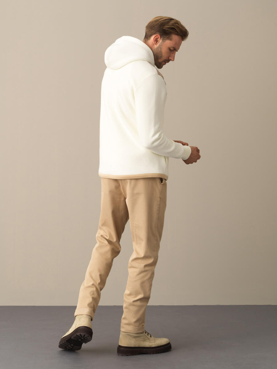 Cotton Regular Fit Sweat Jacket - 4