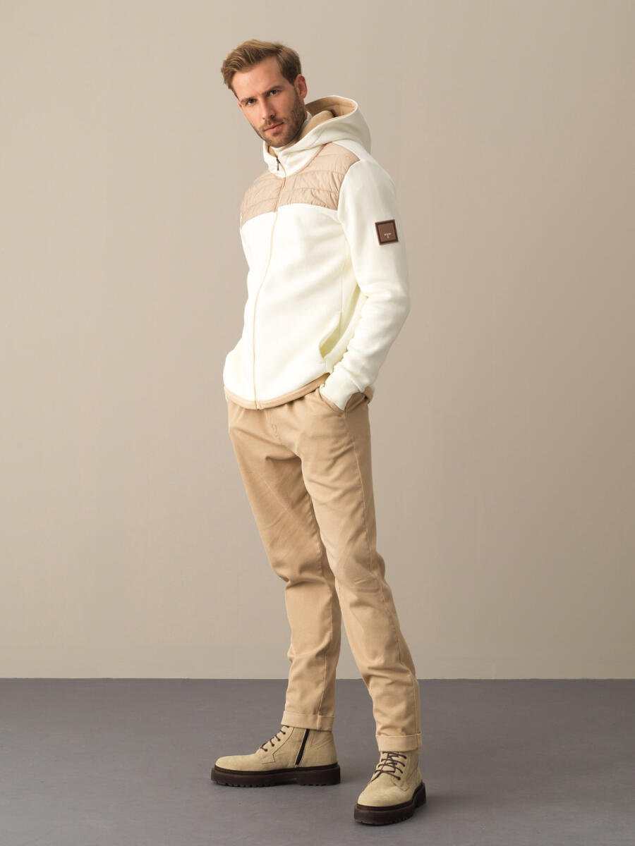 Cotton Regular Fit Sweat Jacket - 2