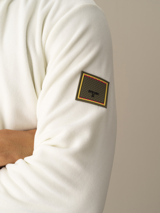 Stand Collar Regular Fit Polar Sweat Jacket - Xint