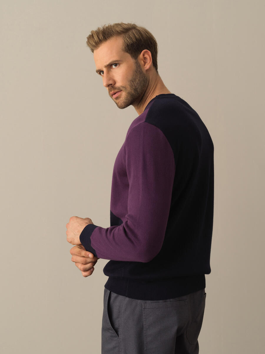 Cotton Regular Fit Patterned Sweater - 3