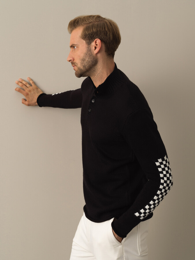 High Neck Regular Fit Sweater - Xint