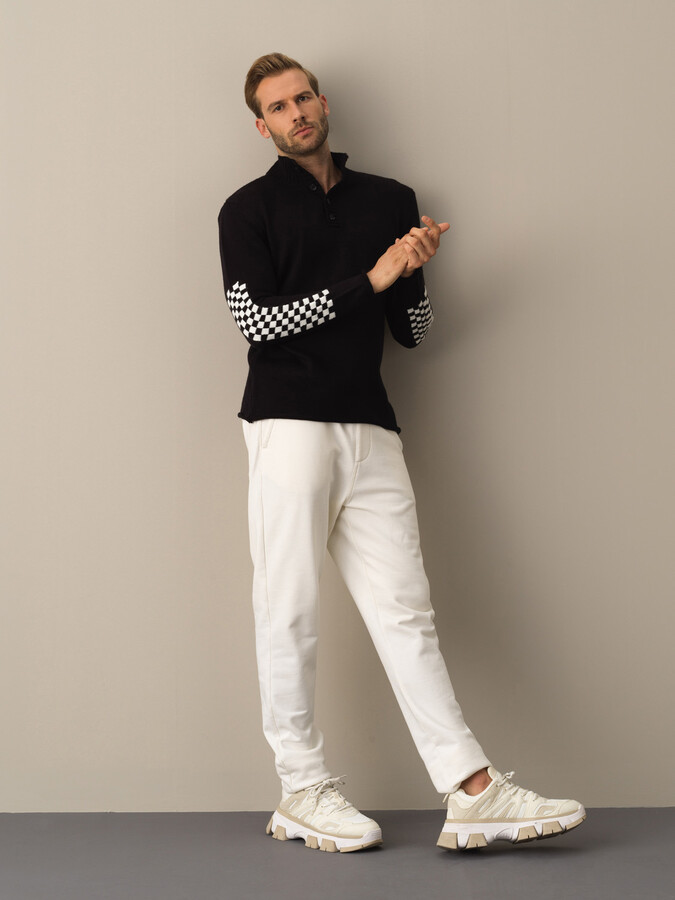 High Neck Regular Fit Sweater - 2