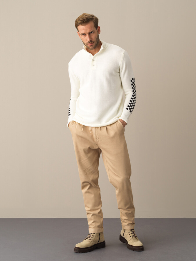 High Neck Regular Fit Sweater - 2