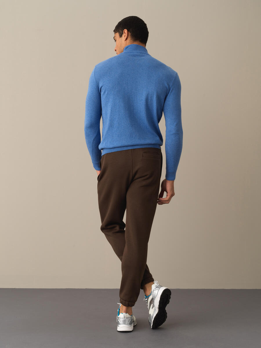 Cotton Regular Fit Velvet Blazer - 5