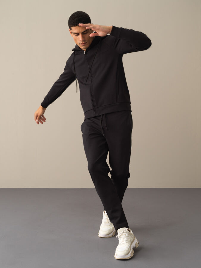 Regular Fit Faux Leather Jacket - Xint