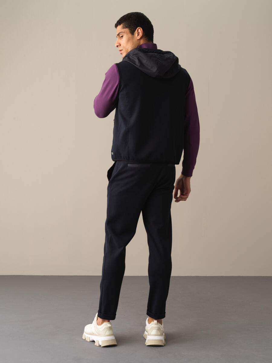 Regular Fit Faux Leather Jacket - 4