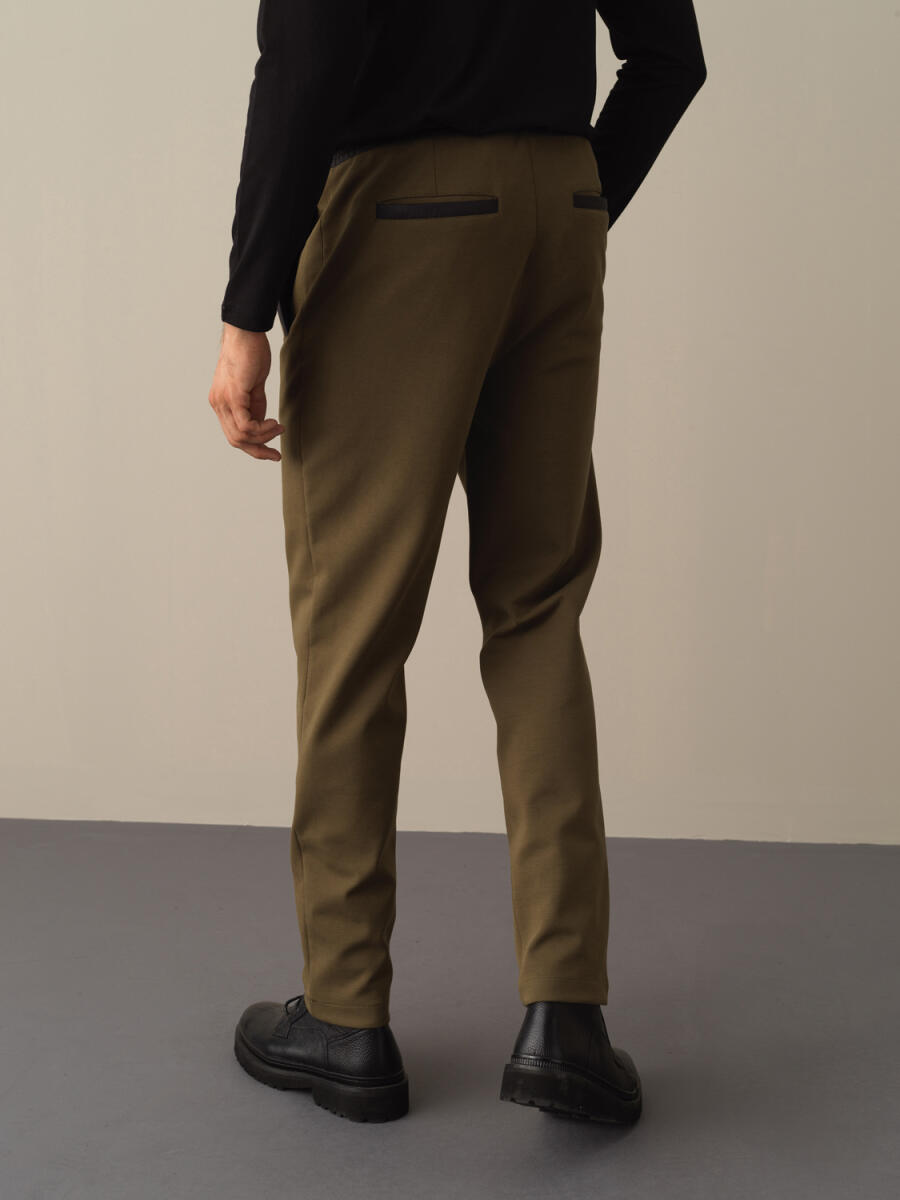 Regular Fit Faux Leather Jacket - 3