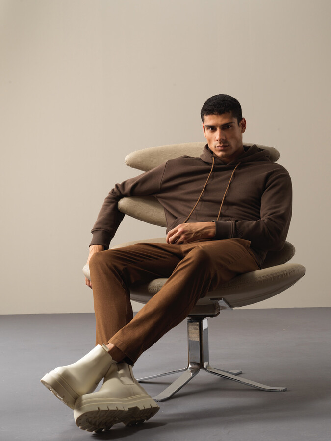 100% Cotton Regular Fit Denim Pants - Xint