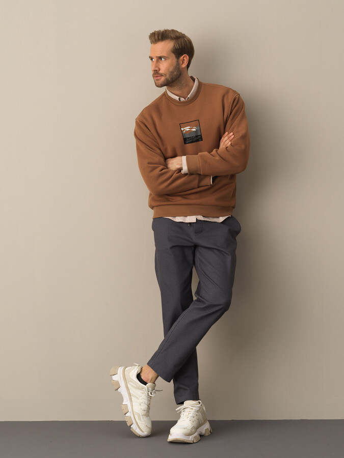 High Waist Regular Fit A-Line Skirt - Xint