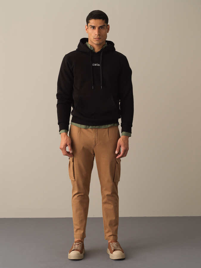 High Waist Regular Fit Cargo Shorts - Xint