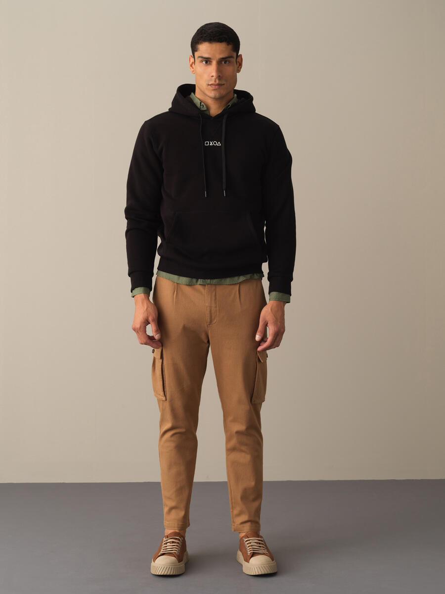 High Waist Regular Fit Cargo Shorts - 2