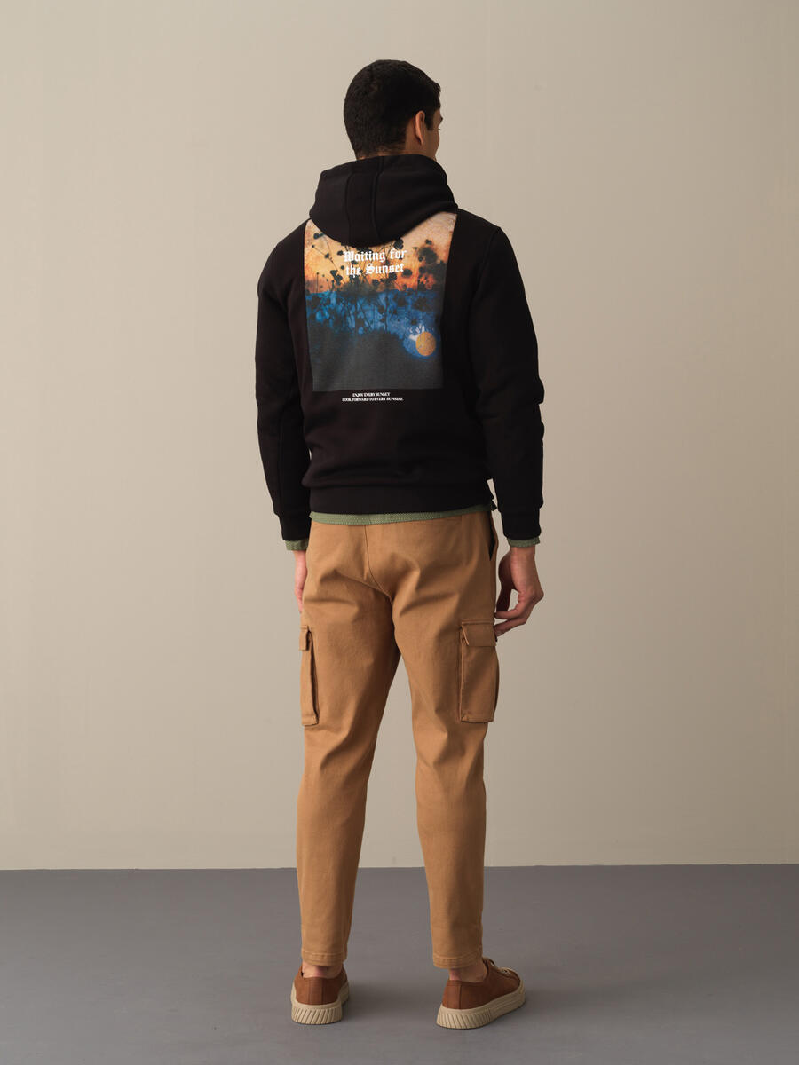 High Waist Regular Fit Cargo Shorts - 4