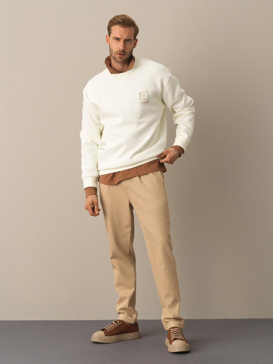 High Waist Regular Fit Culotte Pants - 2