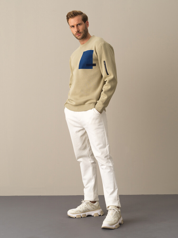 High Waist Regular Fit Mini Skirt - Xint