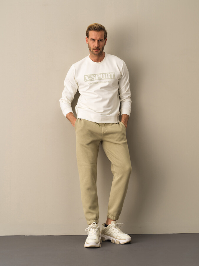 High Waist Regular Fit Straight Cut Pants - 2