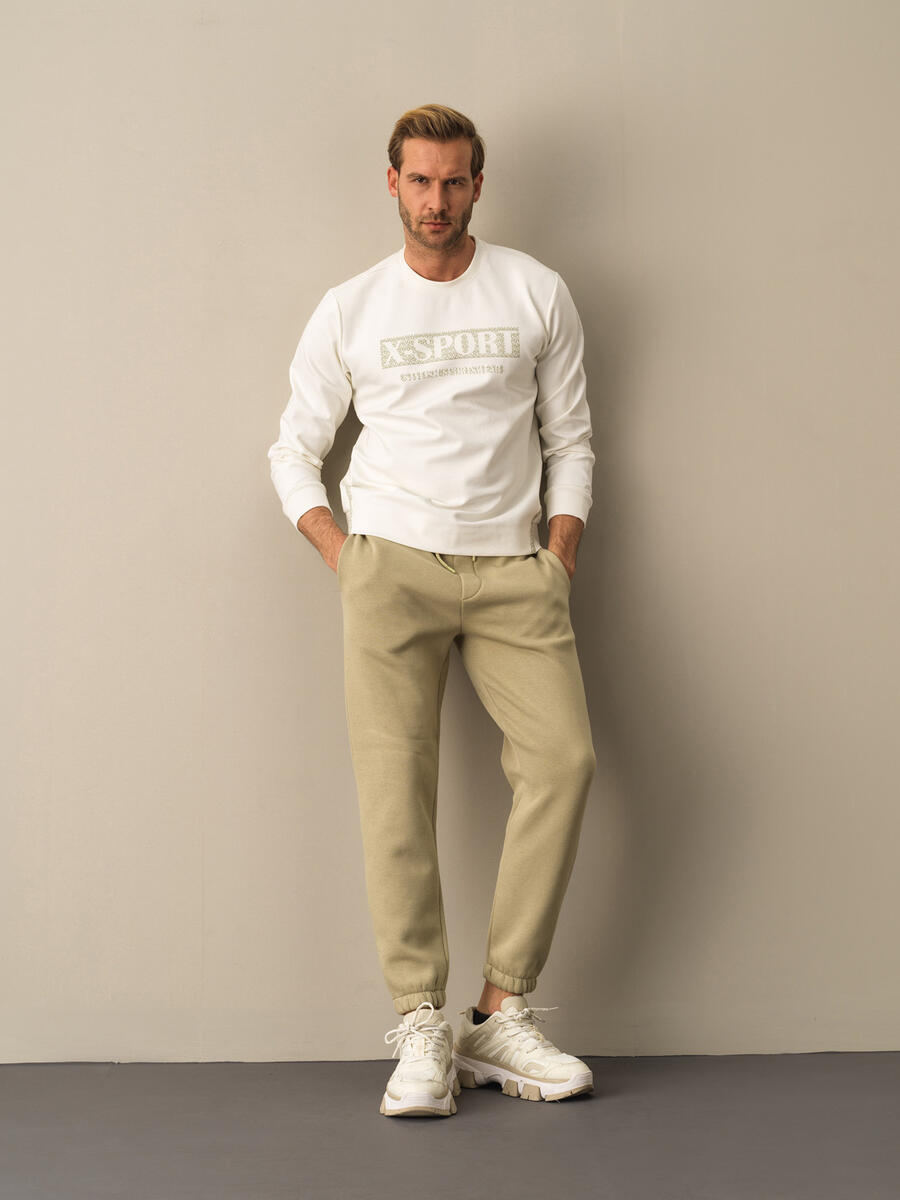 High Waist Regular Fit Straight Cut Pants