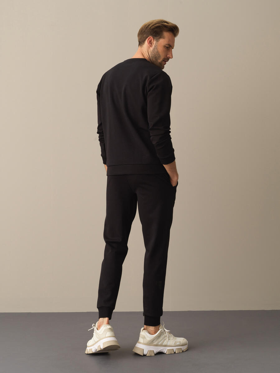 High Waist Regular Fit Straight Cut Pants - 5