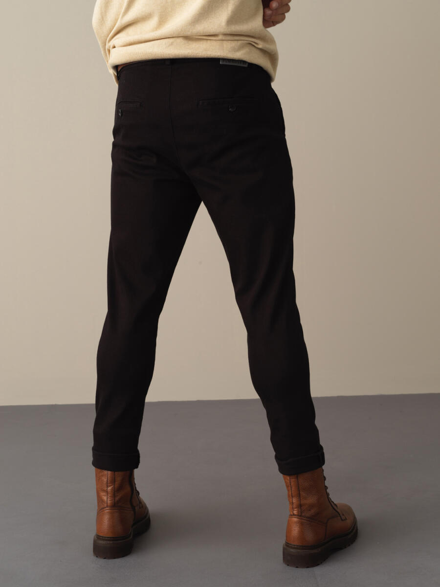 Cotton Regular Fit Pants - 3