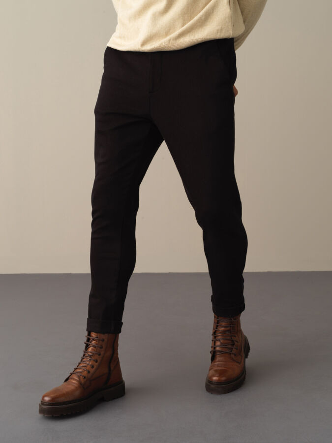 Cotton Regular Fit Pants - Xint