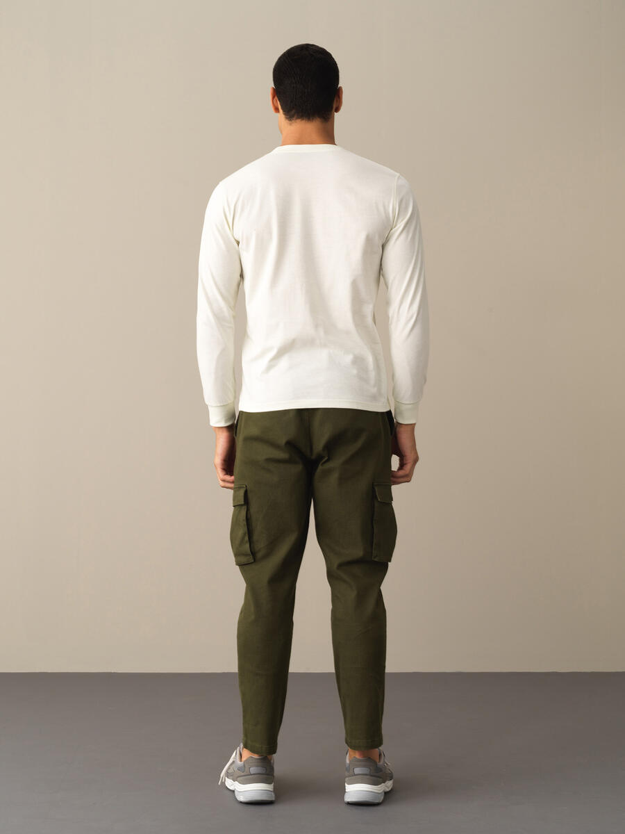 100% Cotton High Waist Regular Fit Shorts - 5