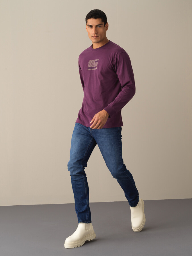 100% Cotton Regular Fit Knitted Shorts - Xint