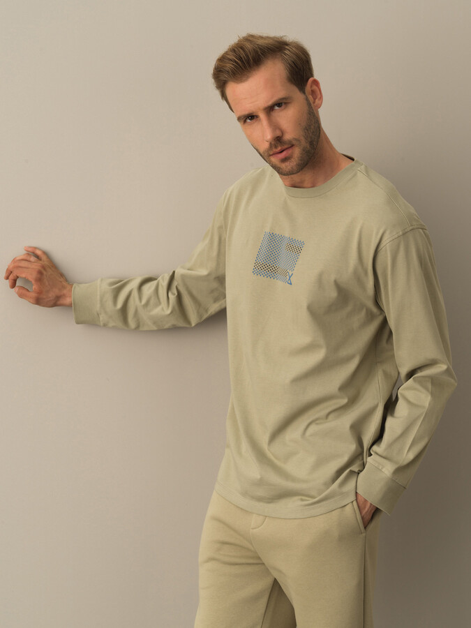 100% Cotton Regular Fit Knitted Shorts - Xint