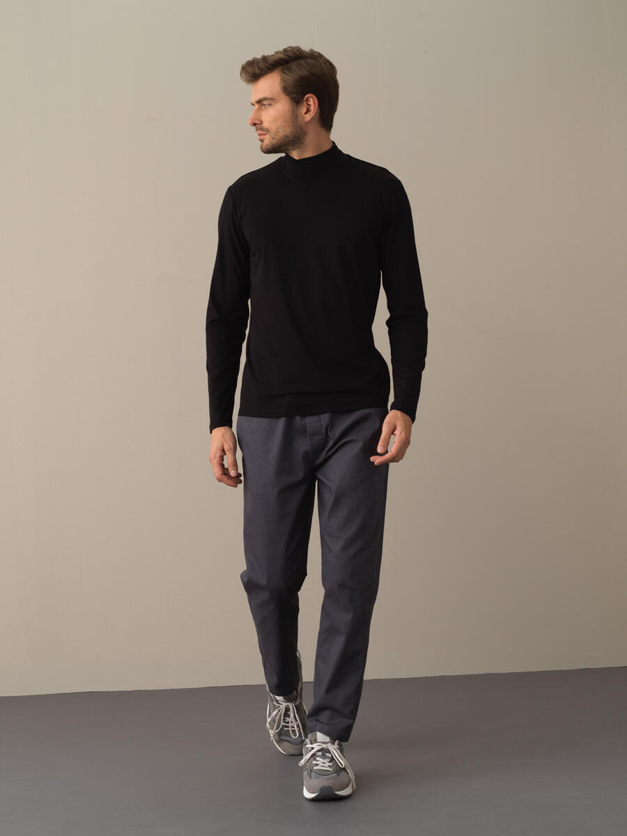 100% Cotton Regular Fit Long Skirt - 3