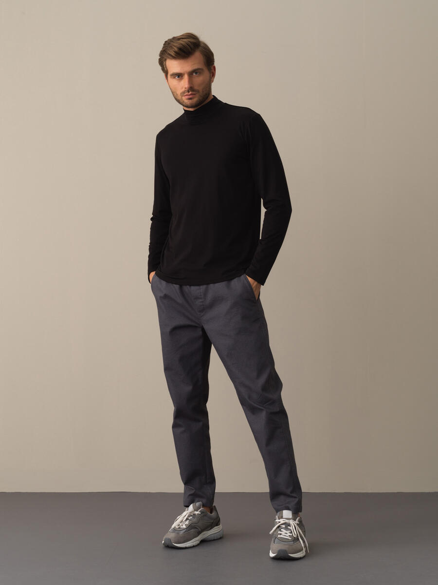 100% Cotton Regular Fit Long Skirt - 2